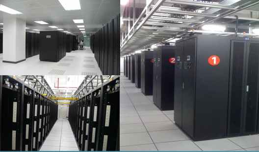 中电华通工体机房环境