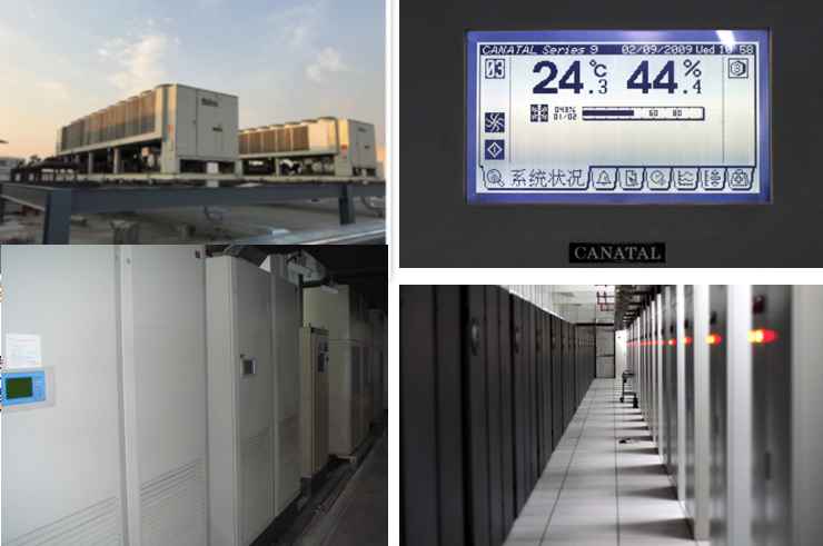 中电华通工体机房制冷